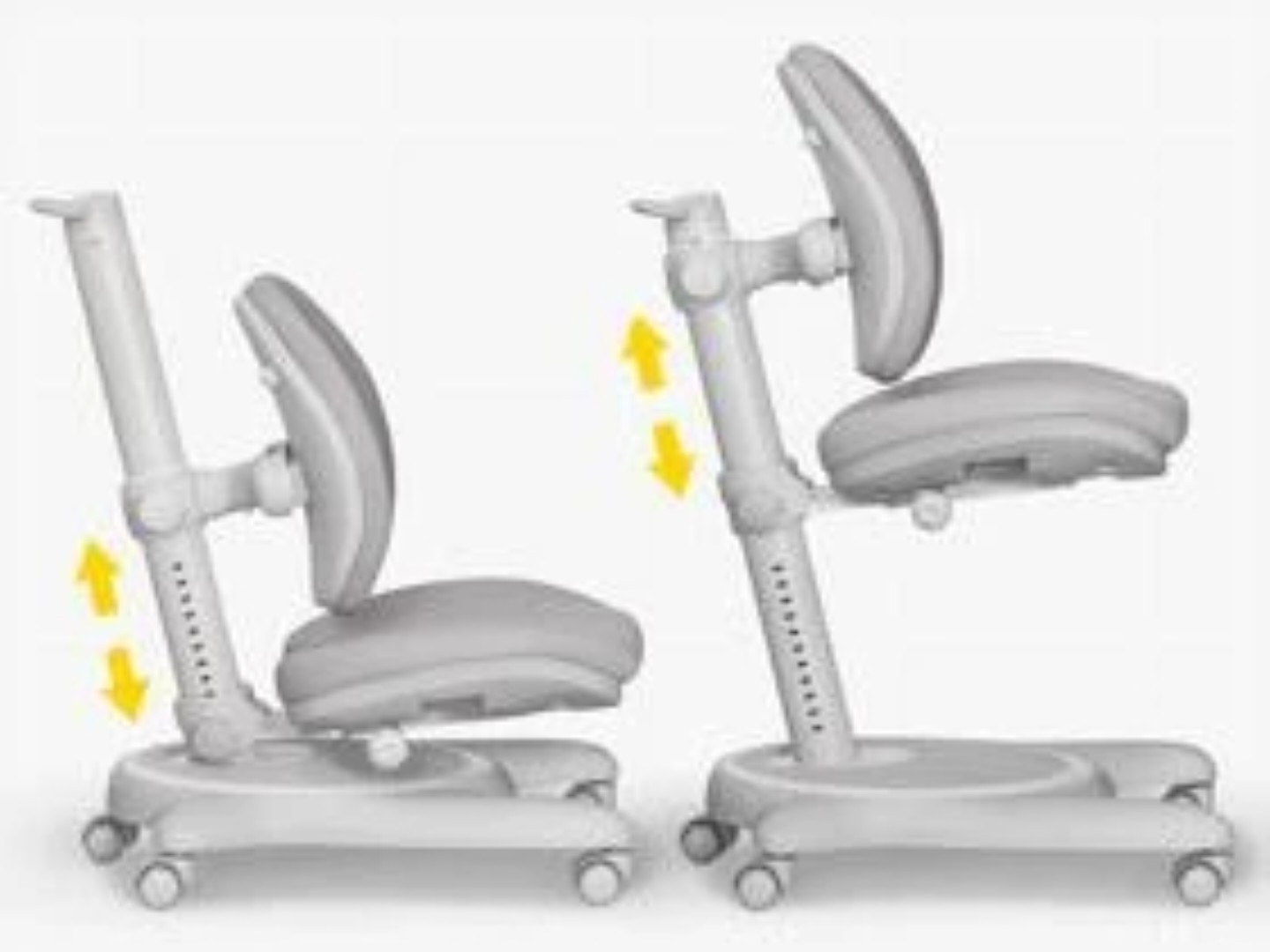 Крісло дитяче Mealux Ortoback Duo Plus Grey (Y-510 G Plus) — фото 5